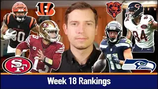 Week 18 Rankings for Every Position | 2025 Fantasy Football