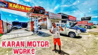 Karan Motor Works 🛠️ Car Workshop | Repair, Service & Modifications #GarageTour