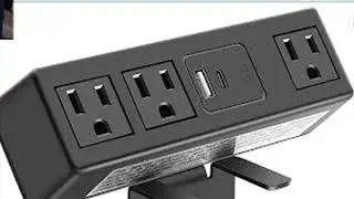 CCCEI Desk Clamp Power Strip