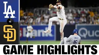 Dodgers vs. Padres Game Highlights (6/23/21) | MLB Highlights