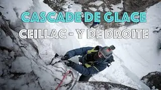 Cascade de glace à Ceillac - Y de Droite