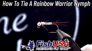How To Tie the Rainbow Warrior Nymph Fly - Step by Step Tutorial