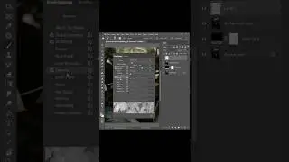 How to make a custom brush in Photoshop #shorts