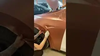 Satin Rose Gold Tesla! 🥀
