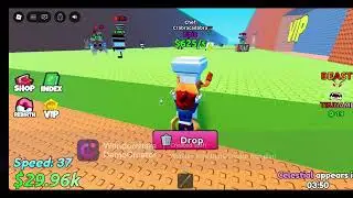 Today i play ESCAPE TSUNAMI FOR BRAINROTS and upgrade my speed to 100