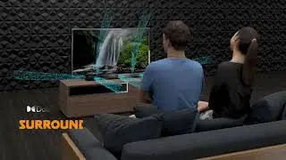Creative SXFI CARRIER &mdash; Dolby Atmos Speaker System Soundbar with Super X Fi Headphone Holography