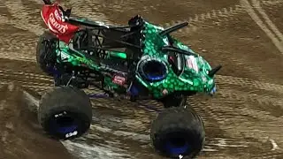 jurassic attack monster truck | monster truck popper and moon walk | fyp