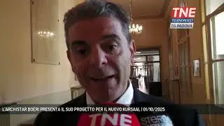 ЗВЕЗДНЫЙ АРХИТЕКТОР БОЭРИ ПРЕДСТАВЛЯЕТ СВОЙ ПРОЕКТ ДЛЯ НОВОГО КУРСААЛА | 1 октября 2025 г.