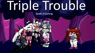 Friday Night Funkin' - Triple Simp (Triple trouble But Sung By Them Girls Lol) My Cover FNF MODS