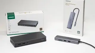UGREEN 9-in-1 Docking Station vs 7-in-1 Adapter
