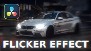 HOW TO MAKE EASY FLICKER EFFECT | DAVINCI RESOLVE | 4K