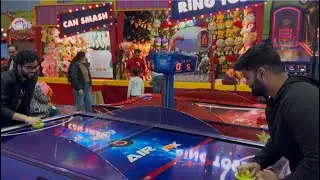 AIR HOCKEY MEIN GHR DAO PR LGAYA 😭😭 FIR DOST KO PEET DIYA 👊