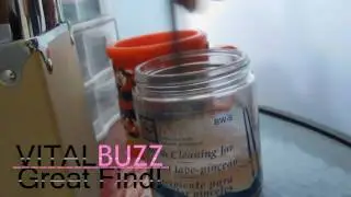 Buzz: Brush Cleaning Jar!