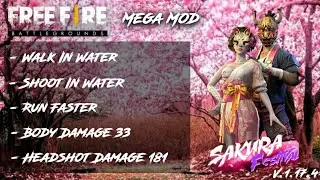 Free Fire Mod V.1.17.4 Mega Mod 20+ Features Auto Booyah No Booyar | Delicious Gaming