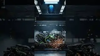 Hydraulic Press VS Titan Robot &ndash; Who Will Survive the Steel Battle? #shots  #robot