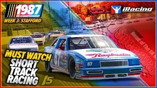 1987 K5 Championship - R3 - Stafford - iRacing NASCAR Gameplay