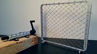 Making Mini Chain Link Fence Machine DIY
