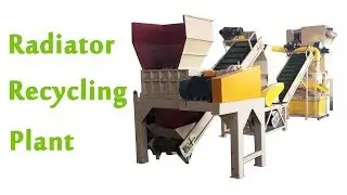 Scrap Radiator Recycling Line