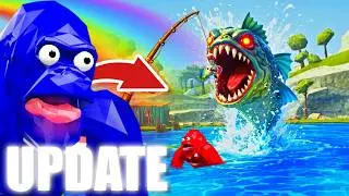 NEW FISHING MAP UPDATE is INSANE in Animal Company!