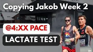 Massive 18x200m Hill Workout - Week 2 Copying Jakob