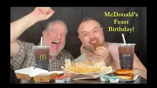 McDonald's Feast Birthday #foodie #food #burger