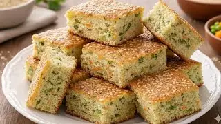 चाय के साथyeनाश्ता मिल जाए तो मजा आ जाए| 1कप सूजी और मटर से बना soft नाश्ता|Less Oil|Healthybreakfas