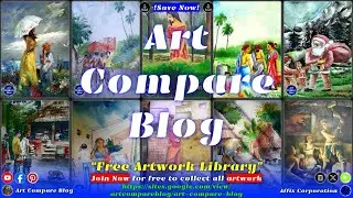 PD ART Gallery(09)(Art Compare Blog)#howtodraw #realesticdrawing
