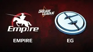 Empire vs EG, Dreamleague Day 18, Game 1
