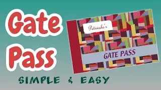 Gate Pass Book | A Gate Pass Book is a record-keeping document used by businesses and organizations