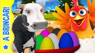 Ovos Surpresa! Os Números na Fazenda do Zenon | A Brincar