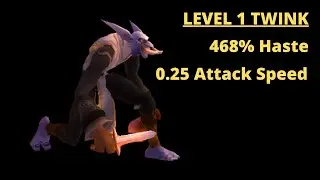 Level 1 Twink -  Fastest Attack Speed