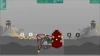 Poly Bridge Snow Drift 3-1 Land Brace
