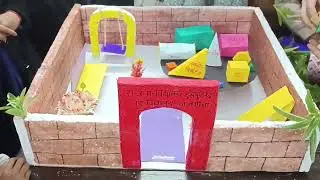 PBL  मेरे विद्यालय का बगीचा ( Geometry Park) #project #science #geometry #viralvideos 