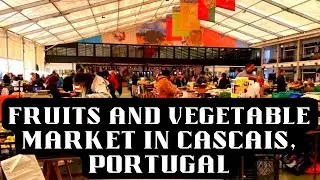 Fruits and Vegetable market in Cascais, Portugal jpg