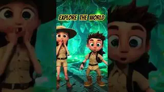 Let&rsquo;s Explore the World! 🌍✨  Mini Curious Minds #Shorts