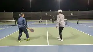 Eric, Justin vs Josh, Choi 12.29.25 #pickleball Set 2 at Mountain View Park, Eastvale, CA