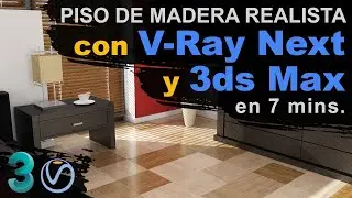 Creando Pisos de Madera Realista con V-Ray y 3ds Max