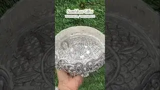 German Silver Urli / Flower Floating Bowls #germansilver #silver #urli #wholesale #gifts