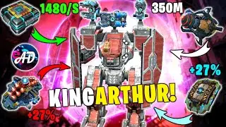 How To Make ARTHUR The KING? 👑 | War Robots Maxed Titan Gameplay WR