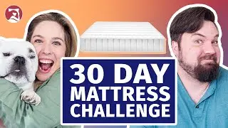 We SLEPT On The CHEAPEST AMAZON Mattress For 30 DAYS!