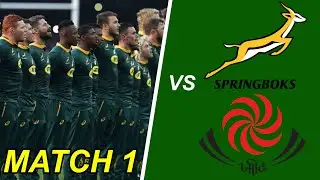 SPRINGBOKS vs GEORGIA Lineups (Match 1)