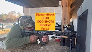 DIAMONDBACK DB10 1000 Shot Review Part Two 308 Winchester Velocity Test Top Budget AR10 for Big Game