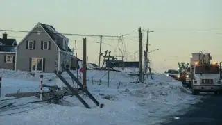 New Brunswick, six days after ice storm, power is still out in areas