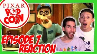 РЕАКЦИЯ НА ПОПКОРН PIXAR | День из жизни мёртвой Коко (серия 7) &mdash; Реакции Disney Plus