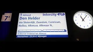 Amsterdam - Den Helder NS VIRM-4 Double Decker Intercity Train | Friday 13 May 2022 #shorts