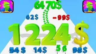 Digit Shooter 3D - Big Update - Pro Level (Satisfying ASMR Gameplay) 1 vs Mx