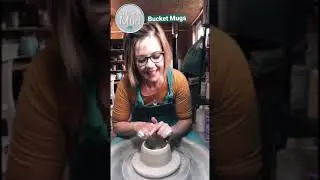 Wheel Thrown Bucket Mugs
