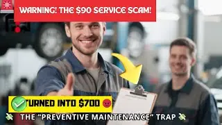 WARNING: $90 Car Service TURNED Into a $700 SCAM &mdash; The &lsquo;Preventive Maintenance