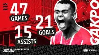 CODY GAKPO ⚡ Best player in Dutch club football this season 🇳🇱 | All goals and assists 🔥