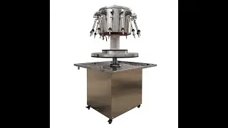 semi automatic rotary 12 nozzles wine filling machine